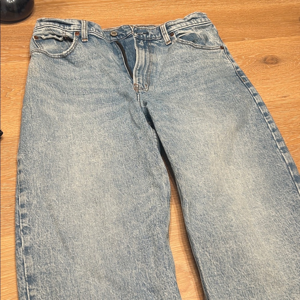 Abercrombie & Fitch High Rise Women Jeans - Light Blue